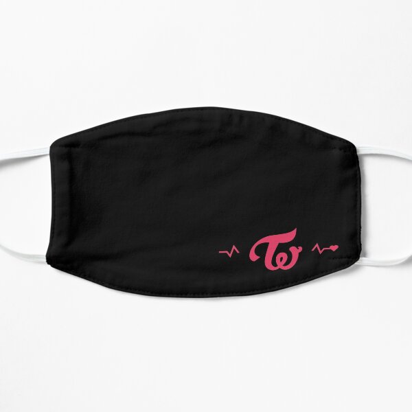 TWICE Signal Logo Flat Mask RB0809 product Offical twice Merch